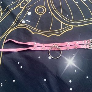Pink choker